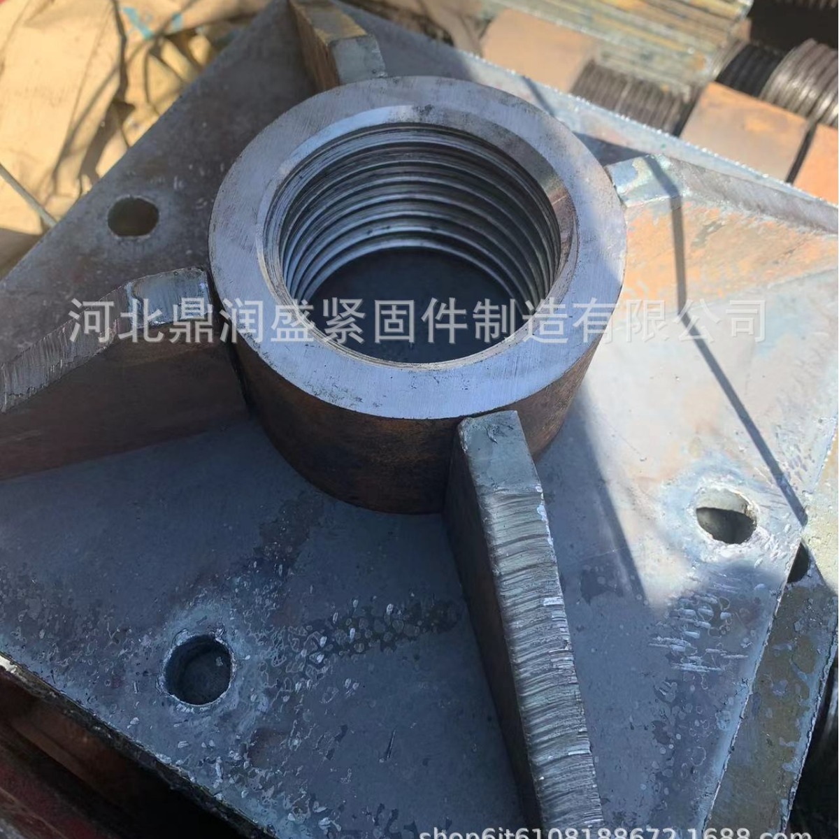 圆螺母 四方螺母 焊接螺母 拉杆螺母 底墩螺母 台车圆螺母 高强母