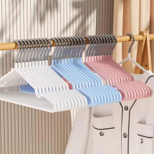 衣架挂衣家用晾衣挂钩加粗衣服撑子学生宿舍收纳整理衣服架子加粗