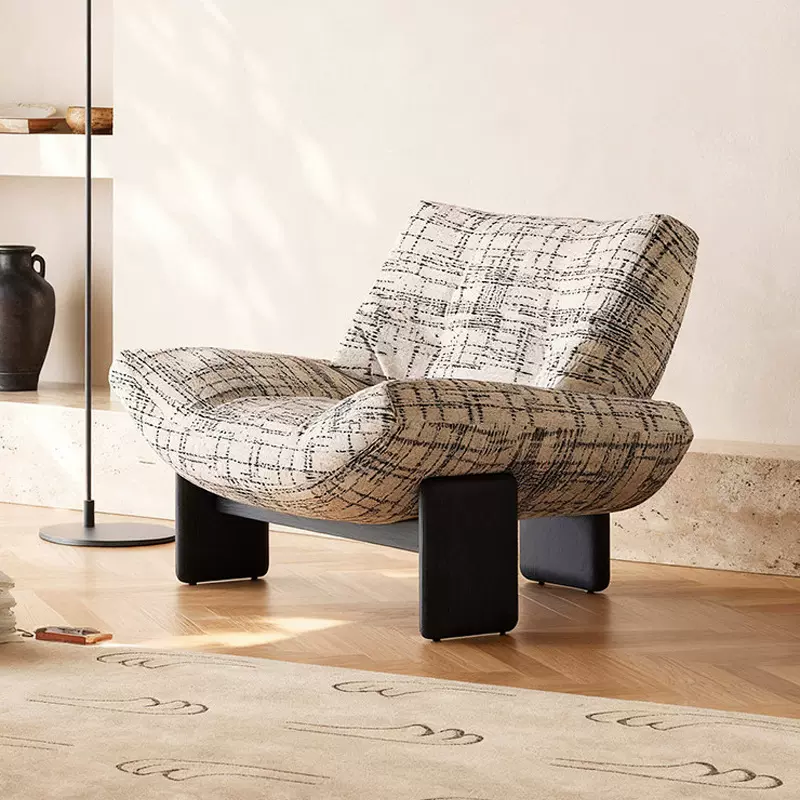 单人沙发椅家用客厅阳台休闲椅懒人沙发可睡可躺现代简约单人沙发