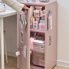 ドーパミン間食床置きロッカー多層大容量シンプルシングルドア収納キャビネット女子ルーム整理キャビネット