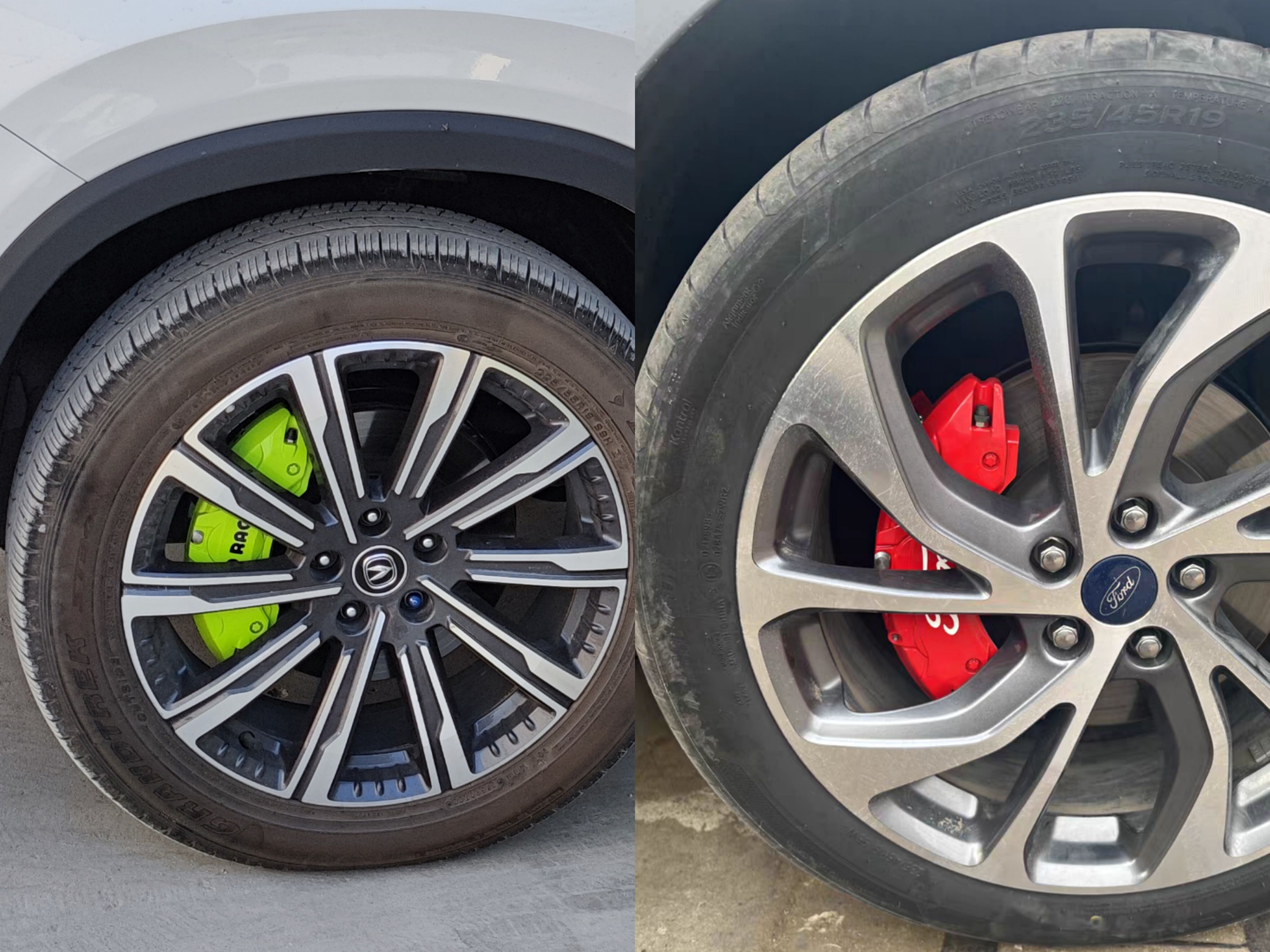 Suitable for Bmw, Audi, Honda, Toyota and Volkswagen Wheel Brake Modification, Customized Aluminum Alloy Caliper Cover, Abalone Shell