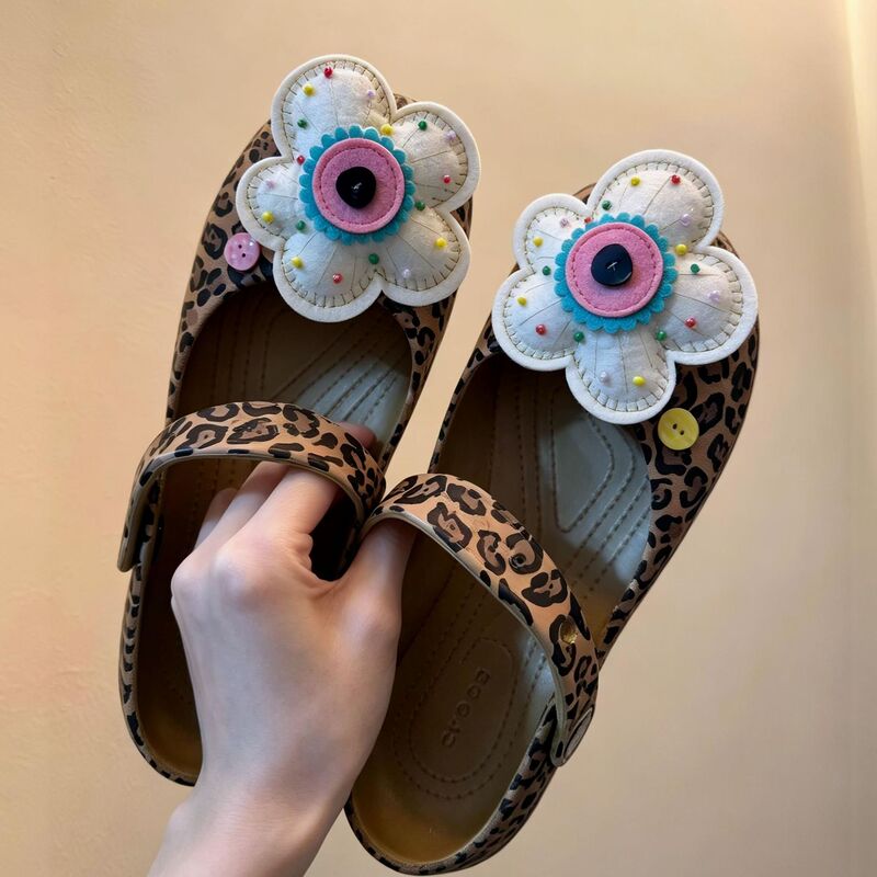 2026 High-End Mary Jane Ballet Clogs Accessories DIY Shoe Flower Buckle Detachable Shoe Clip
