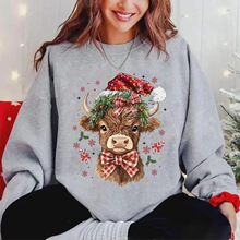 N 91342 Round Neck Polyester Sweatshirt �A�I��]�l�� �羳��