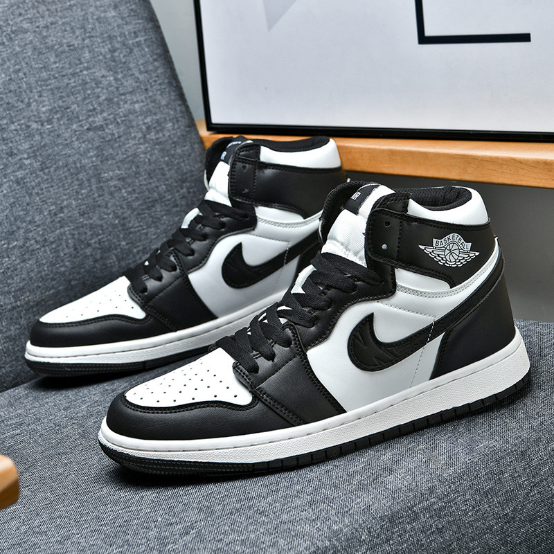 Putian Pure Original Aj1 Men's Shoes Student Sports High-Top Sneakers That Make Noise When Rubbed, Casual and Versatile Classic Aj1 Women's Shoes