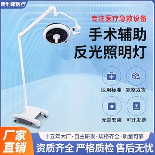Surgical shadowless lamp surgical lighting mobile medical dental single-hole auxiliary surgical lamp operating room plastic 2006