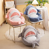 Cartoon Shark Seat cushion backrest one chair Office Sedentary Ground Tatami Cushion student dormitory Fart pad