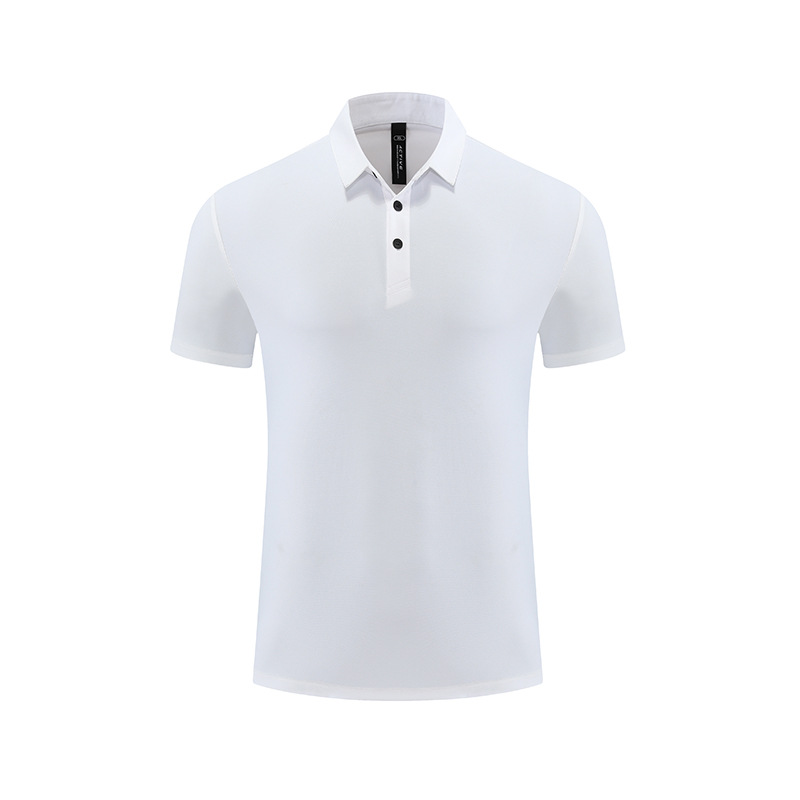Deportes y ocio fitness Polo hombres y mujeres mismo verano slim fit que absorbe el sudor ropa de grupo de secado rápido Camiseta de manga corta transfronteriza