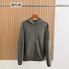 bh6138秋季男士时尚百搭户外运动休闲鸟家立体连帽拉链抓绒外套