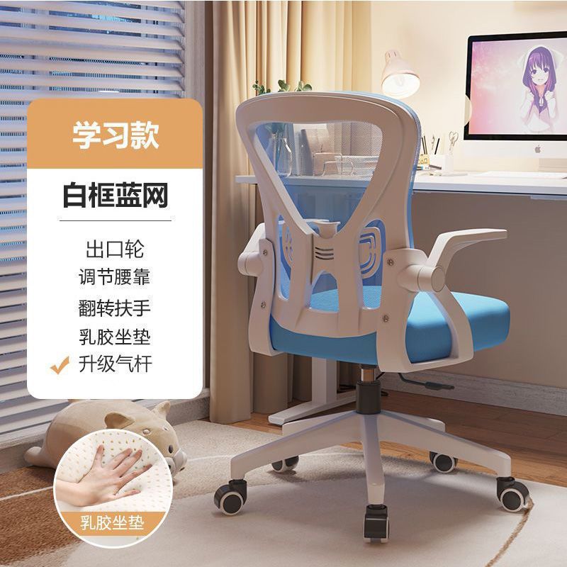 화이트 프레임 블루 라텍스 모델 + 3D 허리 베개