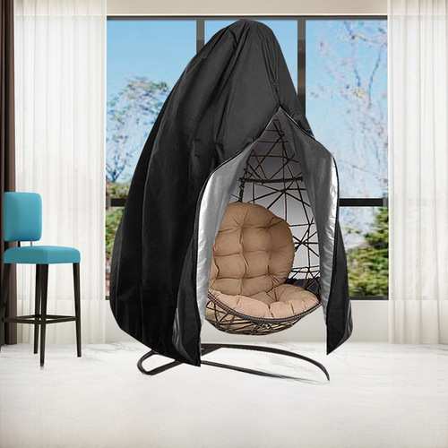 Outdoor Woven Canvas Rainproof Sunproof Dustproof Cover for Courtyard Furniture, Amazon Swing Eggshell Cover Wholesale