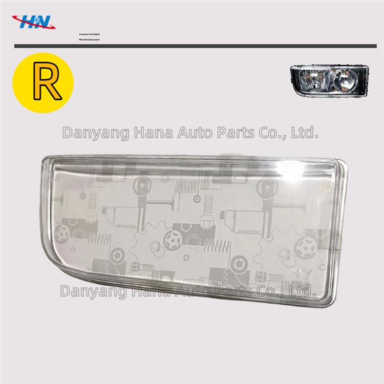 9408200161 9408200261 para los faros de camiones Mercedes-Benz AXOR pantalla de lámpara de vidrio accesorios de la luz del coche