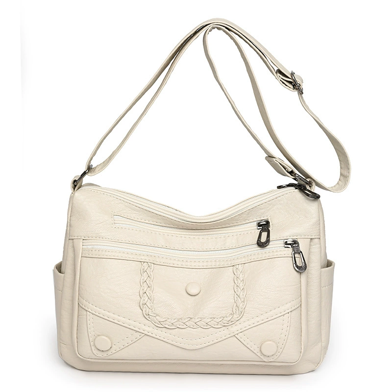 Retro trend woven universal one-shoulder bag