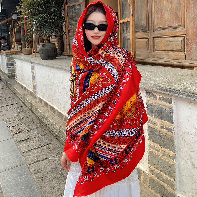 Canga Moda Boho Summer Shawl