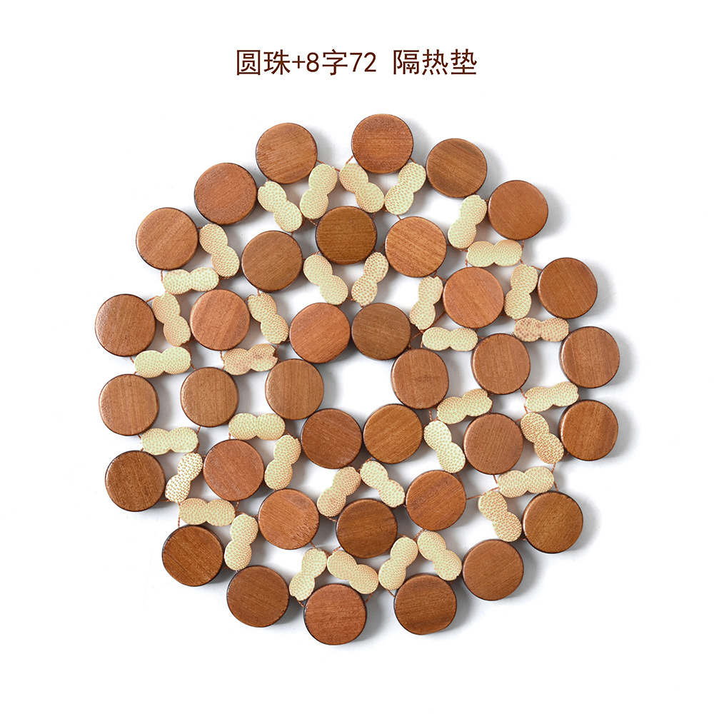 가정용 대나무 단열 플레이스 매트, 천연 대나무 화상 방지 매트, 식탁 코스터, 그릇 매트, 고온 방지 냄비 매트, 뜨거운 판매