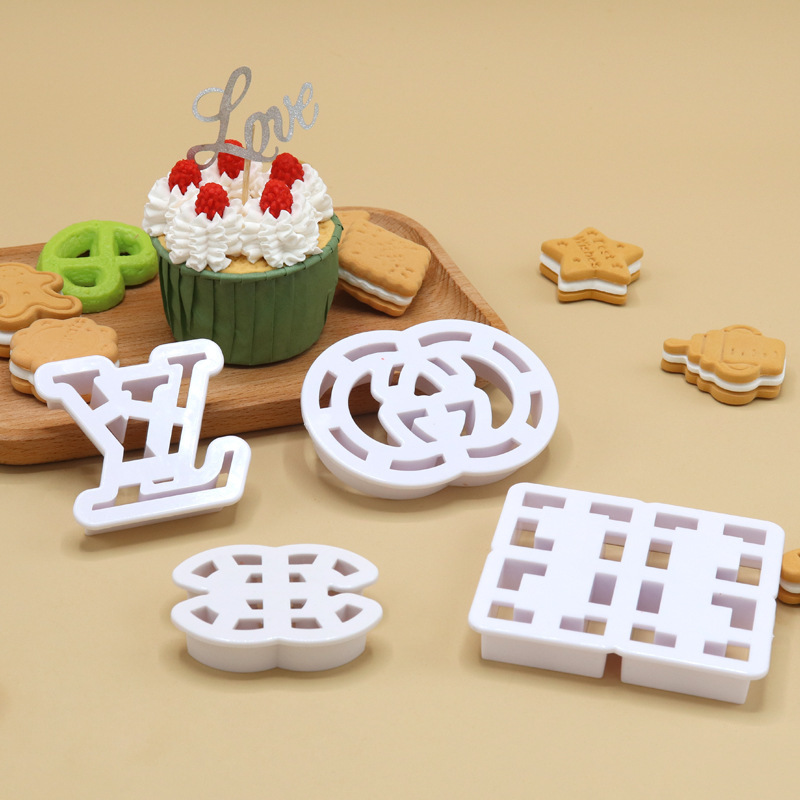 Diy装飾工具ネット赤プラスチック造形焙煎ケーキ金型セット射出ティラミスビスケット金型|undefined