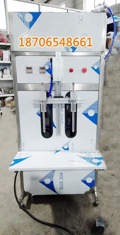 实体厂家直线式灌装机 2头液体灌装机