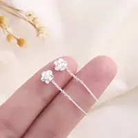 Корейские серьги с гарденией, новинка 2025 года, популярные нишевые серьги с кисточками, доступные роскошные серьги, высококачественные украшения для ушей