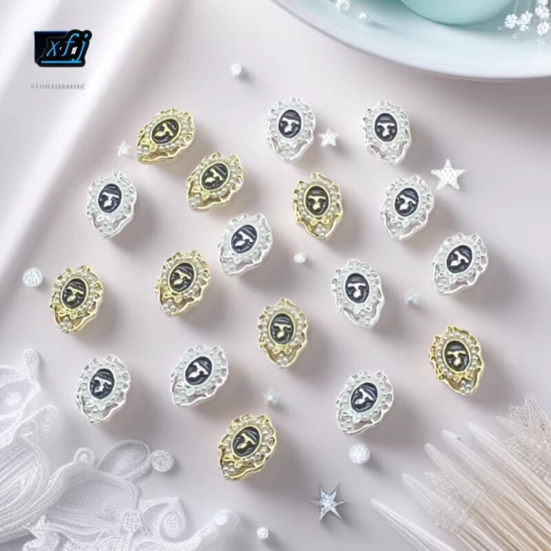 Hot New 2022 Japanese and Korean Style Alloy Nail Jewelry Wear Armor Decoration Fashion Fashion Small Jewelry Stickers Hot New 2022 Japanese and Korean Style Alloy Nail Jewelry Wear Armor Decoration Fashion Fashion Small Jewelry Stickers