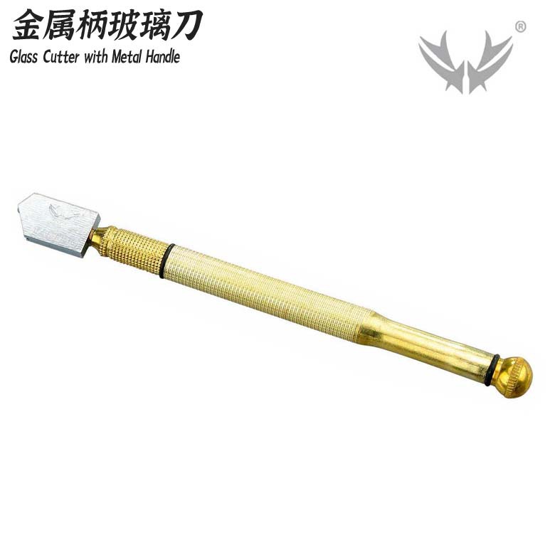 金属玻璃刀金刚石划厚玻璃刀滚轮式自动瓷砖切割刀多功能手动推刀