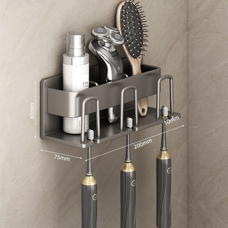 3구 칫솔꽂이 [컵 없음]