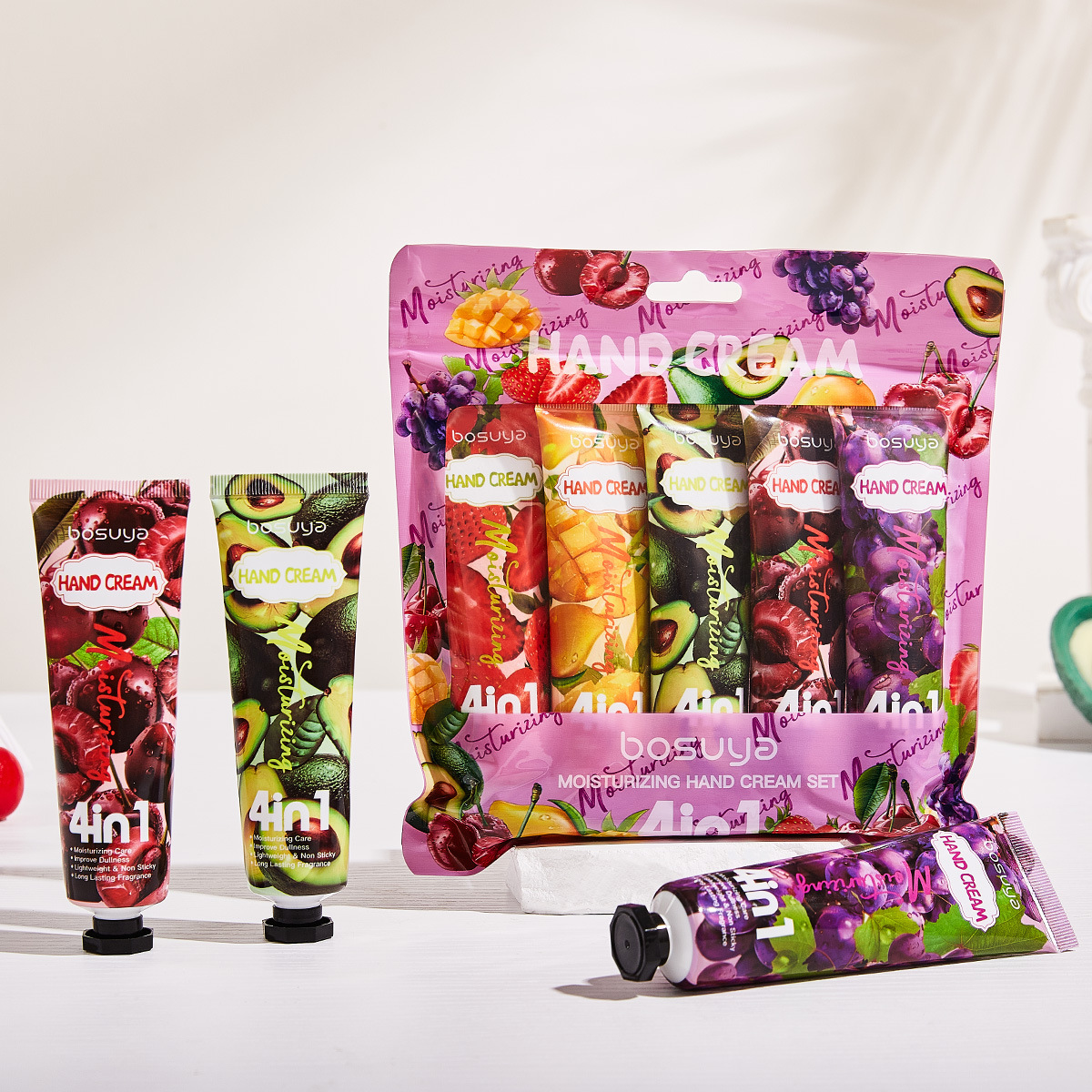 B2143 핸드크림 5팩 (수출 전용 제품, 국내 판매 금지, 구매시 당사 고지사항 불이행에 해당)