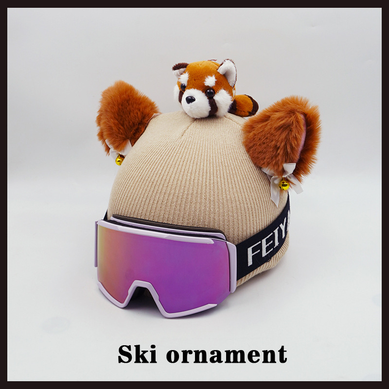 Helmet Cover Skiing Decoration Motorcycle Helmet Accessories