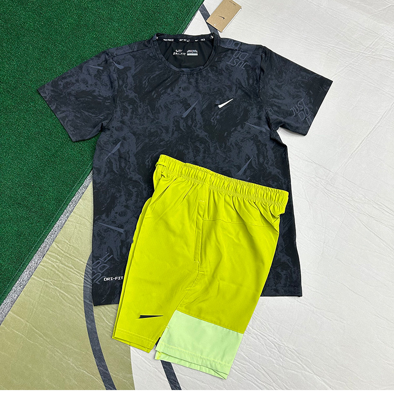 Verano al por mayor nuevo deportivo fitness correr rápido seco suelto manga corta entrenamiento diario al aire libre juego de tenis casual