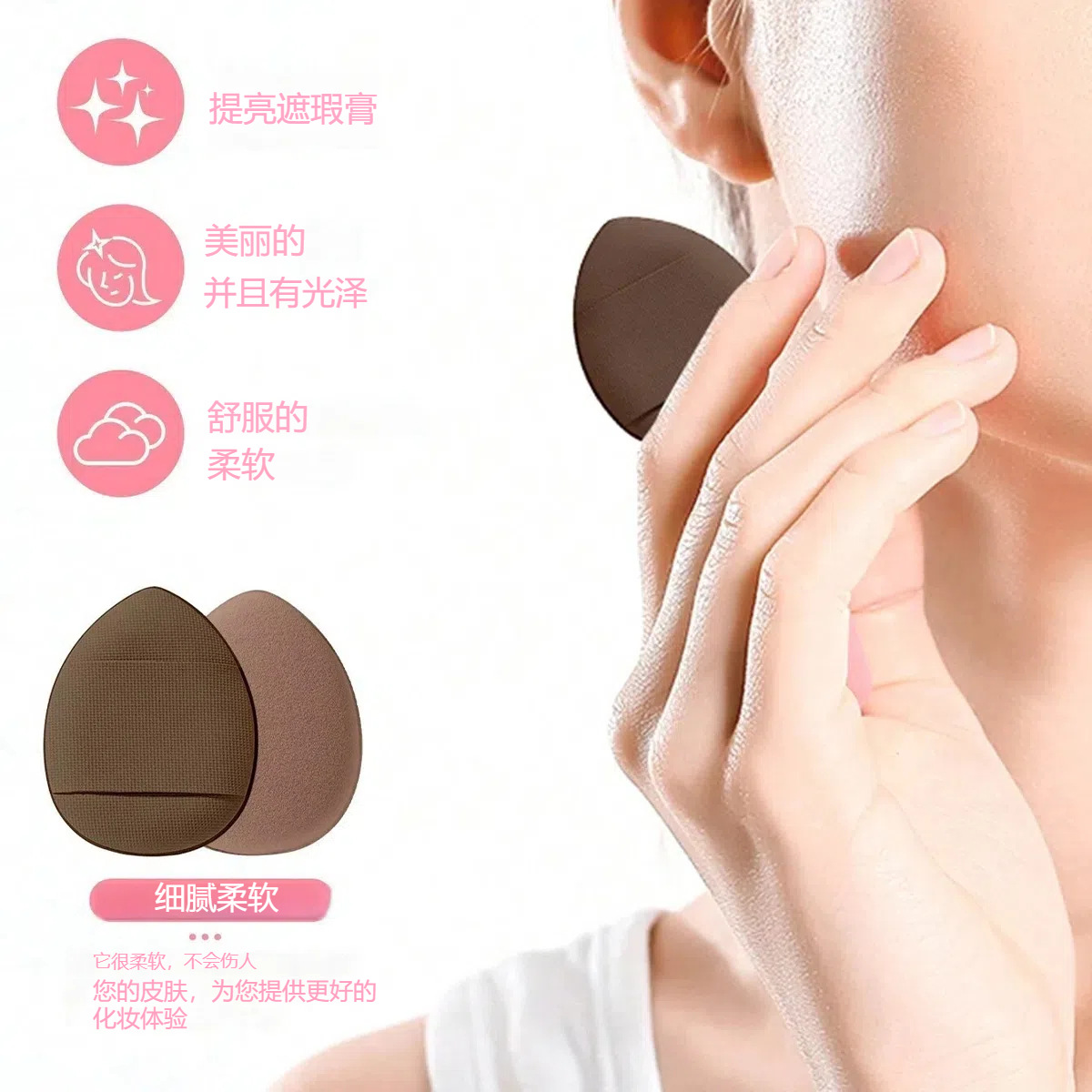 33 juegos de pinceles de maquillaje, pinceles de sombra de ojos, pinceles de polvo sueltos, fáciles de quitar el polvo, maquillaje uniforme, juego de pinceles de maquillaje