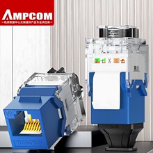 ���տ�AMPCOM����W�jģ�K����i�����CAT6AE�p��RJ45������X