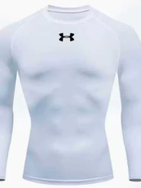 Men's running compression T-shirt, gym fitness set, men's jogging sportswear, men's athletic shirt – in stock