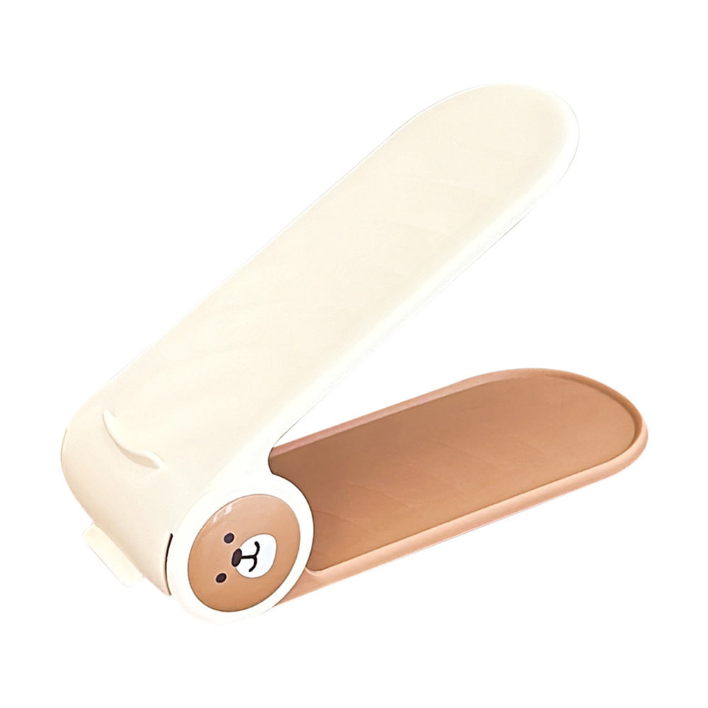 Nuevo estante de zapatos de almacenamiento simple, estante de zapatos plegable simple, estante de zapatos ajustable de plástico de doble capa integrado