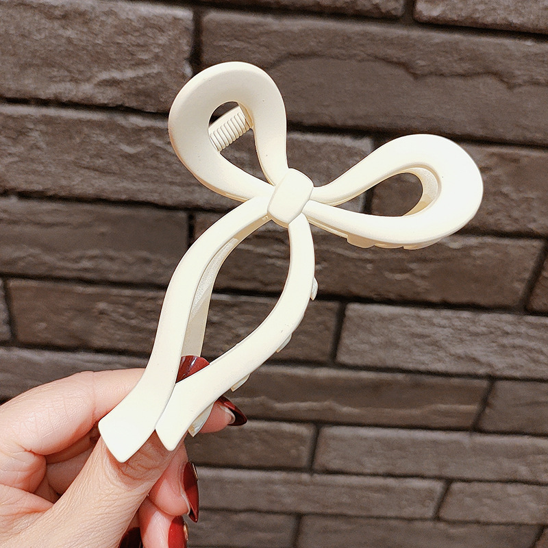 Internet celebridad clip de pelo francés de las mujeres de gran parte posterior de la cabeza horquilla clip de tiburón de alto grado agarre del pelo clip de pelo tocado