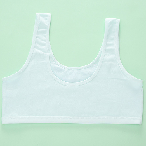 Wholesale Pinduoduo explosive version of development period small vest girl's breast wrap tube top underwear development period student underwear bra