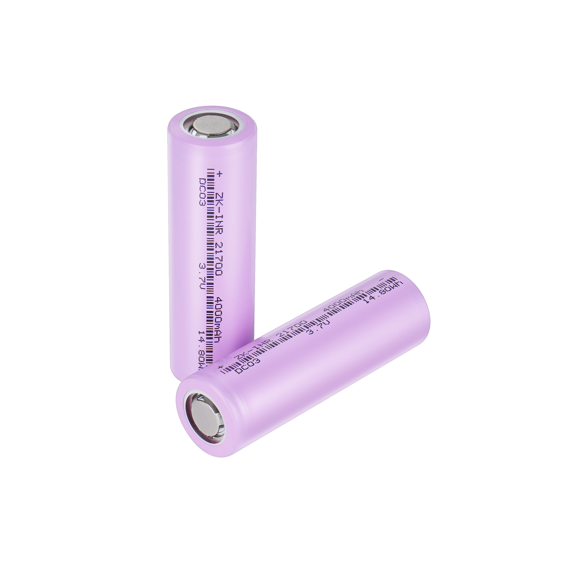 Zhaoke 21700 4000Mah 3C Lithium Battery Power Cell for Power Tools Two or Three Wheel Electric Vehicle