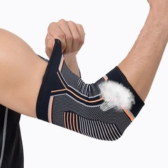 針織尼龍運動護肘薄款透氣四面彈保暖護具籃球健身騎行防滑護肘套