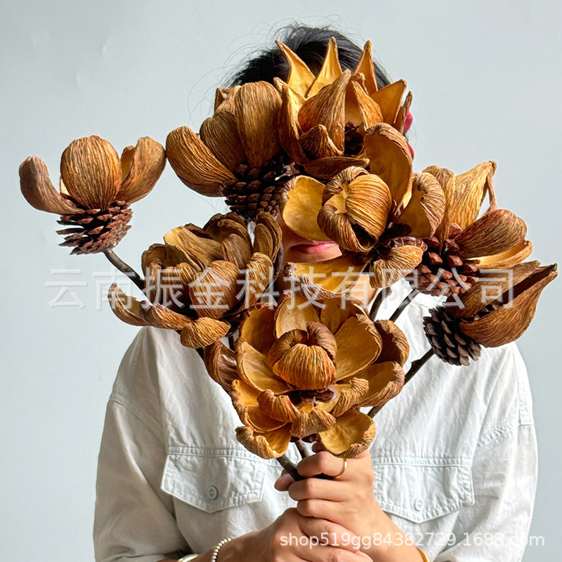 Artificial Zen Flower Large Oil Painting Fruit Dried Flower Oil Painting Lotus Handmade Flower Dining Table Living Room Flower Shooting Props Artificial Zen Flower Large Oil Painting Fruit Dried Flower Oil Painting Lotus Handmade Flower Dining Table Living Room Flower Shooting Props