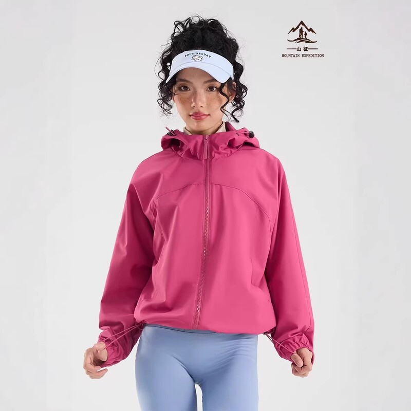 Women's Spring and Autumn Thin Windproof and Waterproof Casual Jacket for Hiking, Mountaineering, Outdoor Activities, and Men's Badminton Wear Women's Spring and Autumn Thin Windproof and Waterproof Casual Jacket for Hiking, Mountaineering, Outdoor Activities, and Men's Badminton Wear