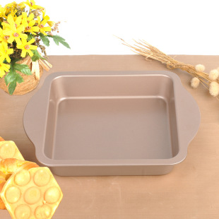 Guzao cake mold heightening 4.5cm non-stick bread biscuit with ears rectangular baking tray oven household