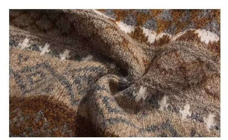 Herrenbekleidung Pullover Retro Lazy High End Vintage Winter Strickpullover_voghion.com