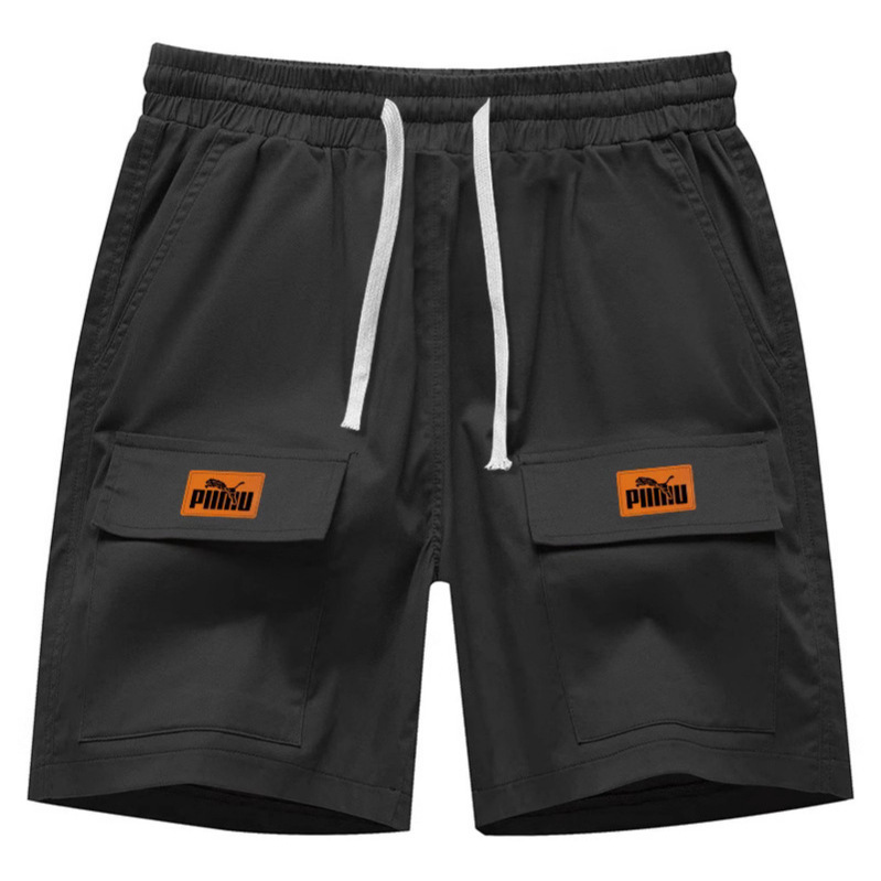 Cross-Border American-Style Multi-Pocket Cargo Shorts for Men, Loose Casual Pants, Trendy Brand Letter Print Outerwear Five-Point Shorts Cross-Border American-Style Multi-Pocket Cargo Shorts for Men, Loose Casual Pants, Trendy Brand Letter Print Outerwear Five-Point Shorts