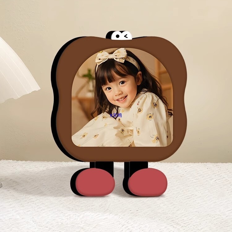 Children's Cute Small Photo Frame Display with Printed Photos Baby Ornaments Photo Album 8inch Photo Frame Ideas