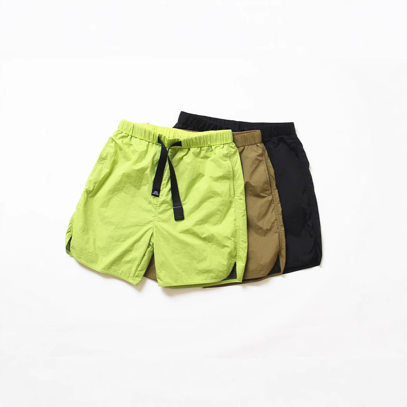 Summer New Men's Loose Casual Outdoor Sports Breathable Comfortable Quick-Drying Shorts Elastic Waist Thin Running Pants