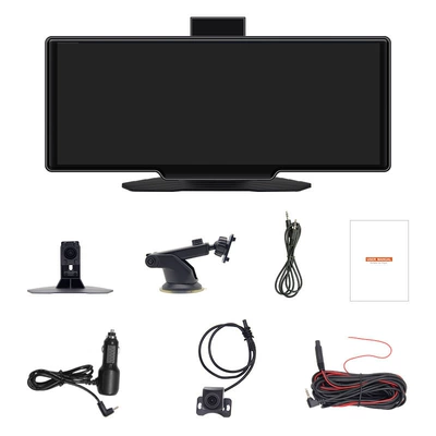10.26inch Carplay Car Mp5 Driving recorder - m11-front-and-rear-lens-with-recorder