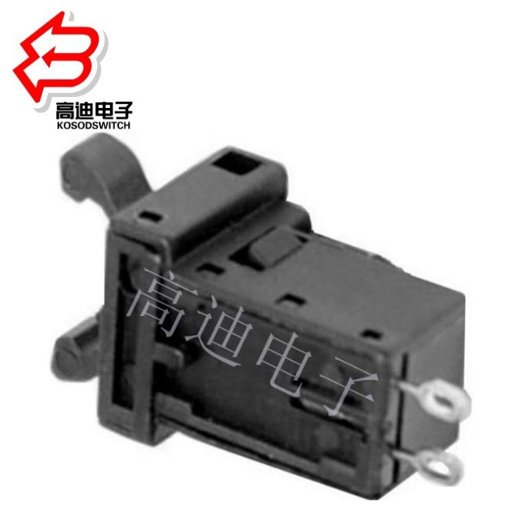 门锁开关按压式带信号/门扣开关自锁型接线工作/自锁扣开关接线型