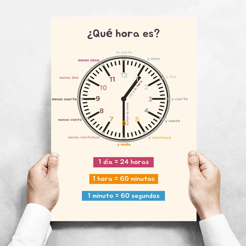 Teaching school poster for early age, early education, training