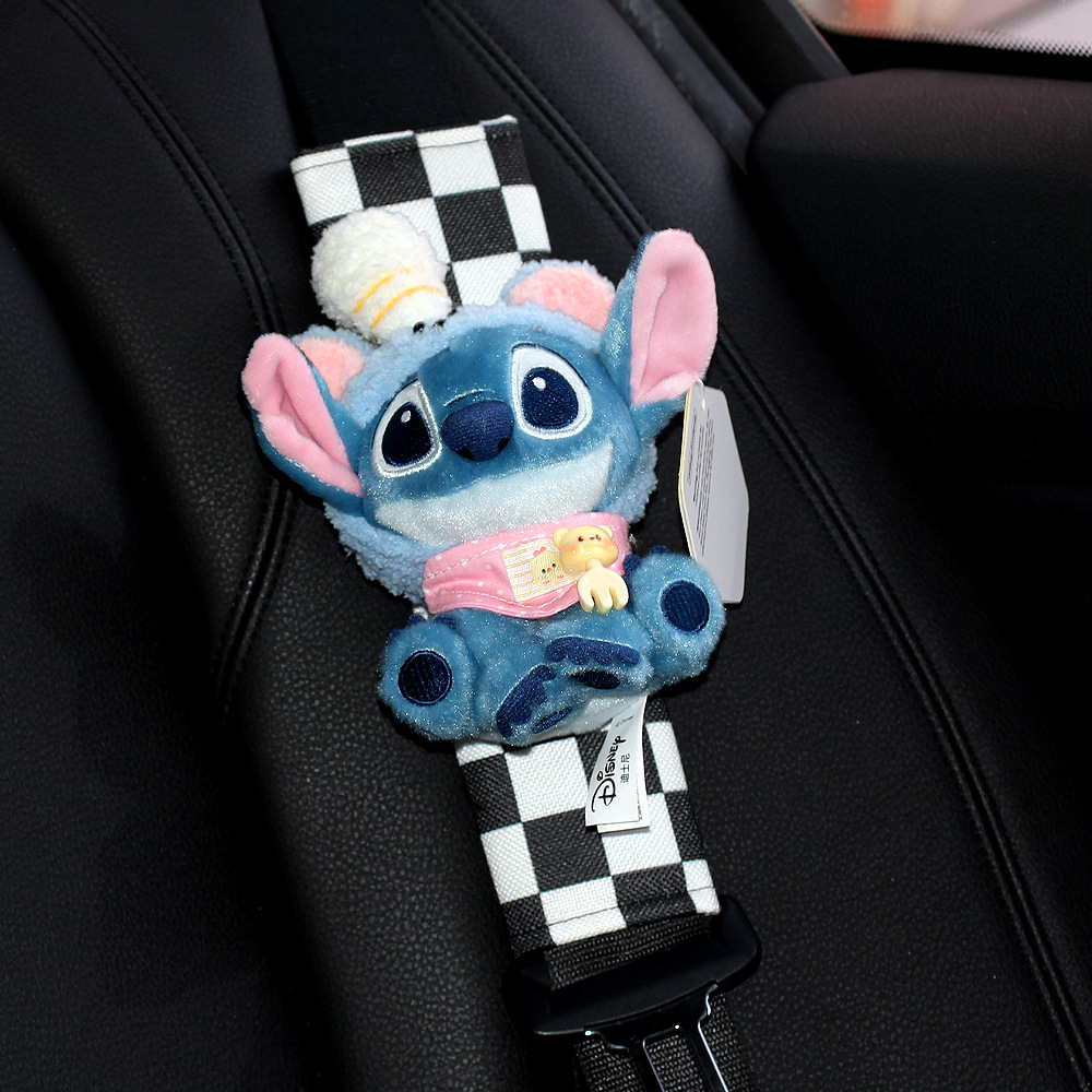 Funda Protectora para Cinturón de Seguridad Poliéster Decorativo para Auto image 2