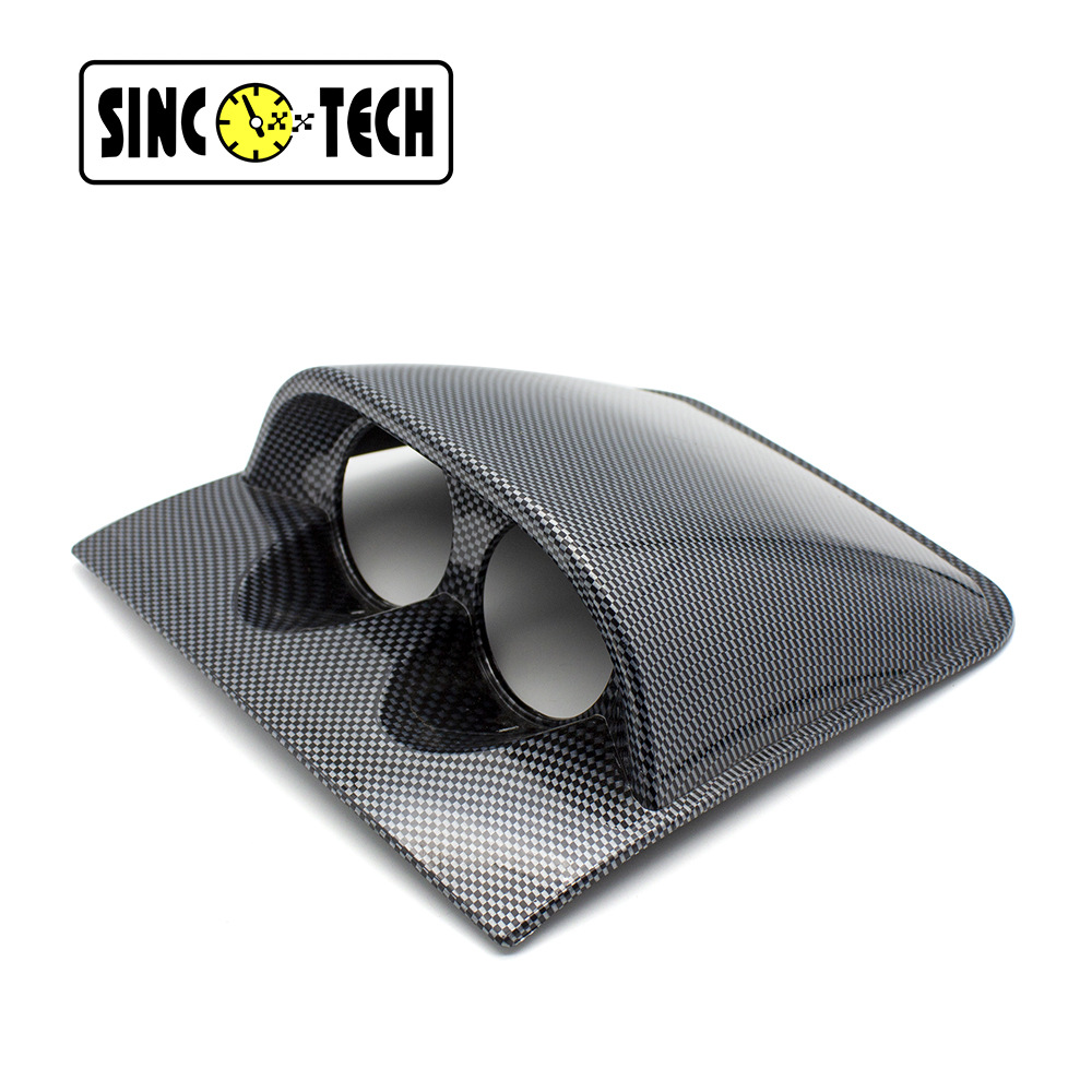 Car Instrument Modification Universal Single Hole Double Hole Three Hole Instrument Frame 52mm Triple Instrument Holder Instrument Cover
