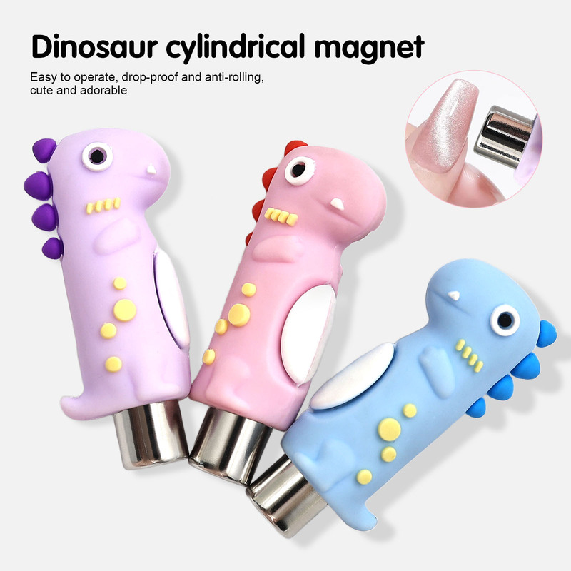 New Little Dinosaur Nail Art Cat's Eye Magnet Powerful Magnet Cat's Eye Gel Accessories Nail Salon DIY Tools Silicone New Little Dinosaur Nail Art Cat's Eye Magnet Powerful Magnet Cat's Eye Gel Accessories Nail Salon DIY Tools Silicone