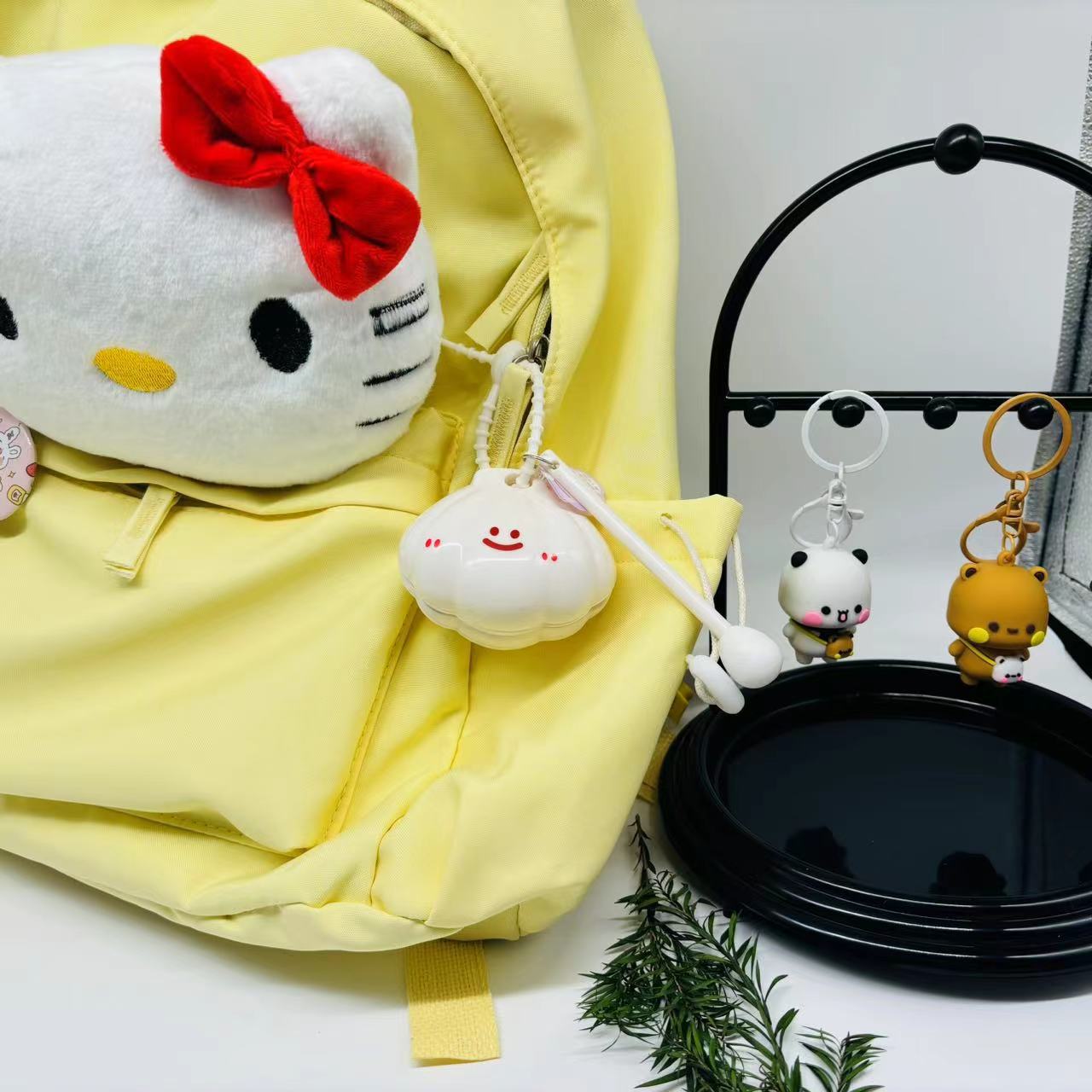 Shell Muyu 1 Buda Kapibala golpea y cura el artefacto de descompresión emocional Adornos de mesa mochila colgante