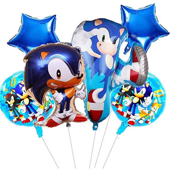 Sonic conjunto de 6 piezas